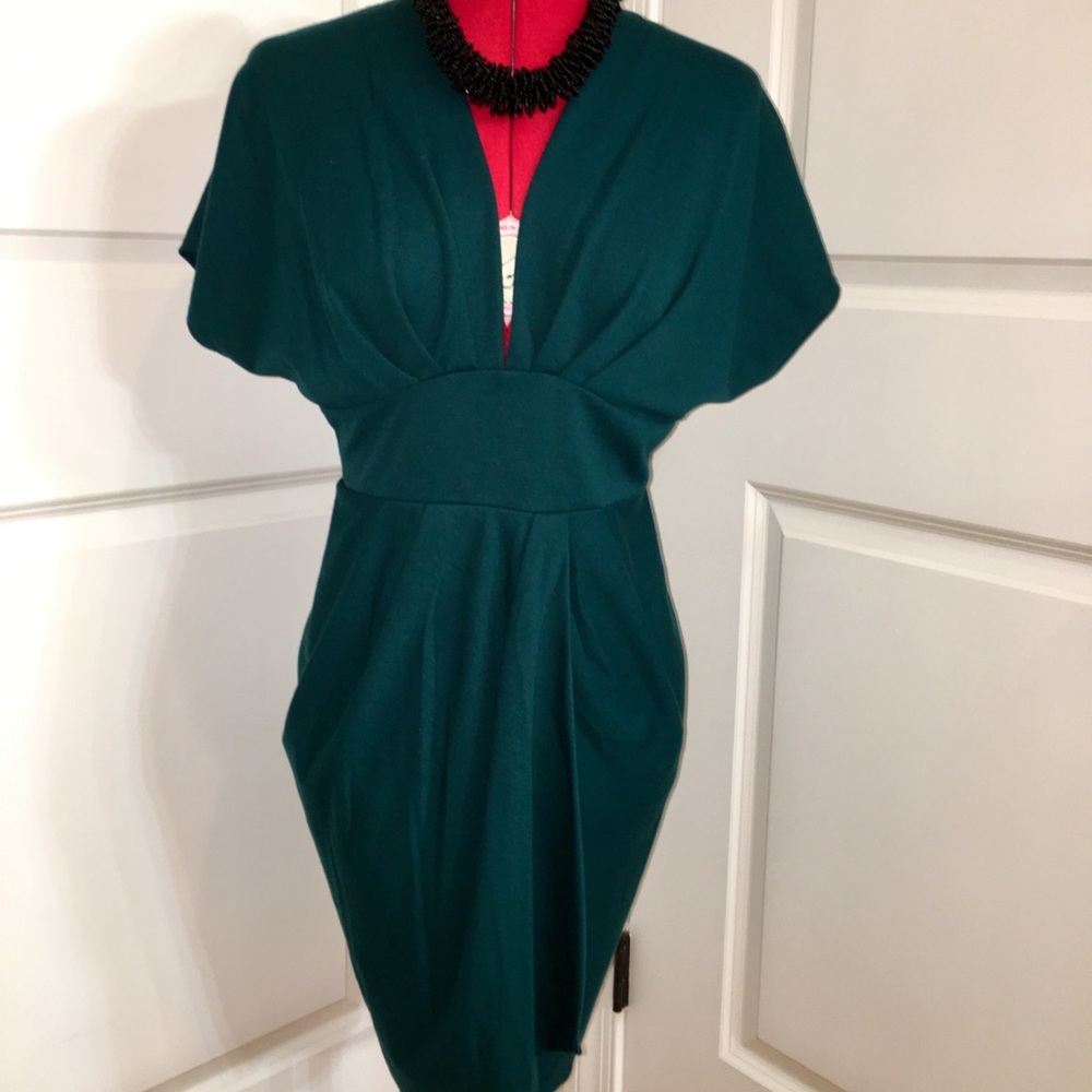 Gathered Empire Waist Dress • M